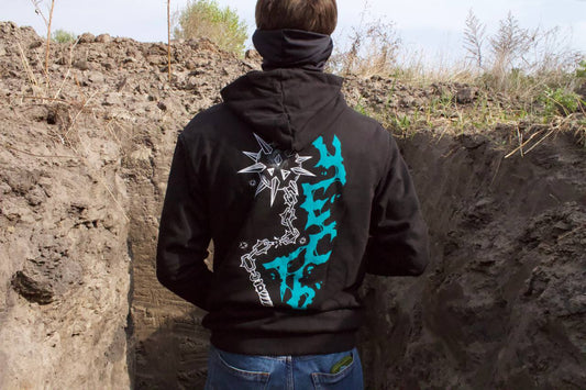 Zip hoodie «Честь»